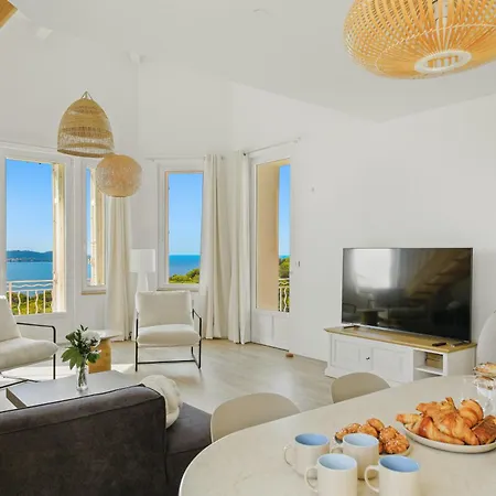 Lägenhet Sea View Duplex At Giens Peninsula Hyères